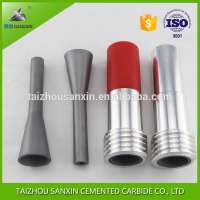 YG6/YG6X high wear resistance cemented tungsten carbide sandblasting nozzle/insert for sandblast or sand blasting machine